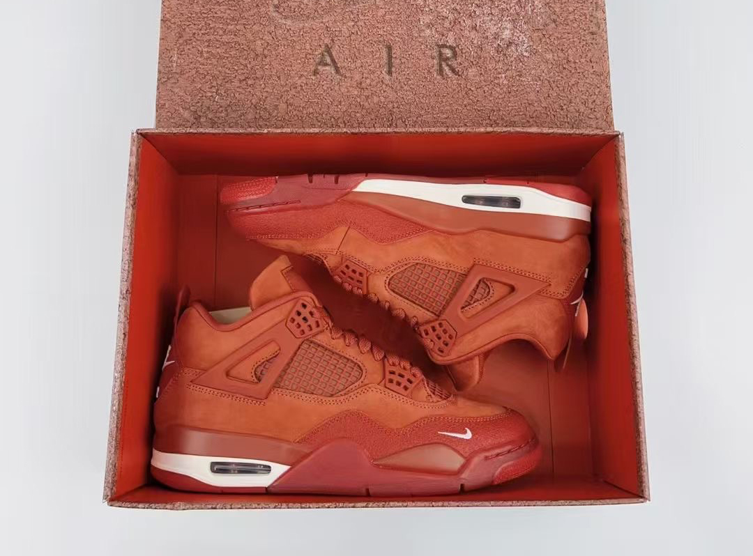 Nigel Sylvester x Air Jordan 4 Brick by Brick HF4340-800 Size: 36-49.5