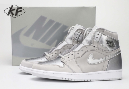 Air Jordan 1 "Japan" limited silver color 36-46