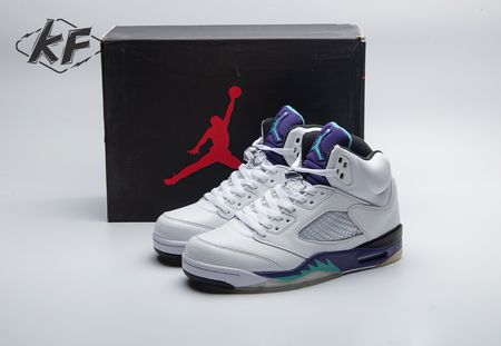 Jordan 5 Retro Grape 136027-108 Size 40-48.5