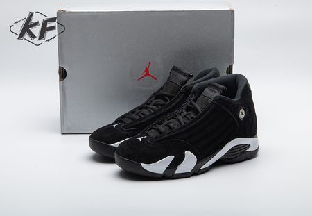 Jordan 14 Retro Black White 487471-016 Size 40.5-48.5