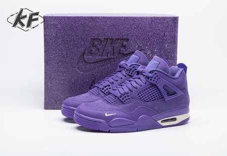 Jordan 4 x Nigel Sylvester Brick By Brick Purple HF4340-500 Size 40-48.5