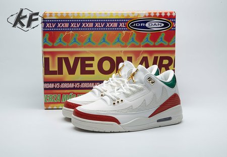 Jordan 3 Retro El Vuelo Summit White IO1752-100 Size 40-48.5