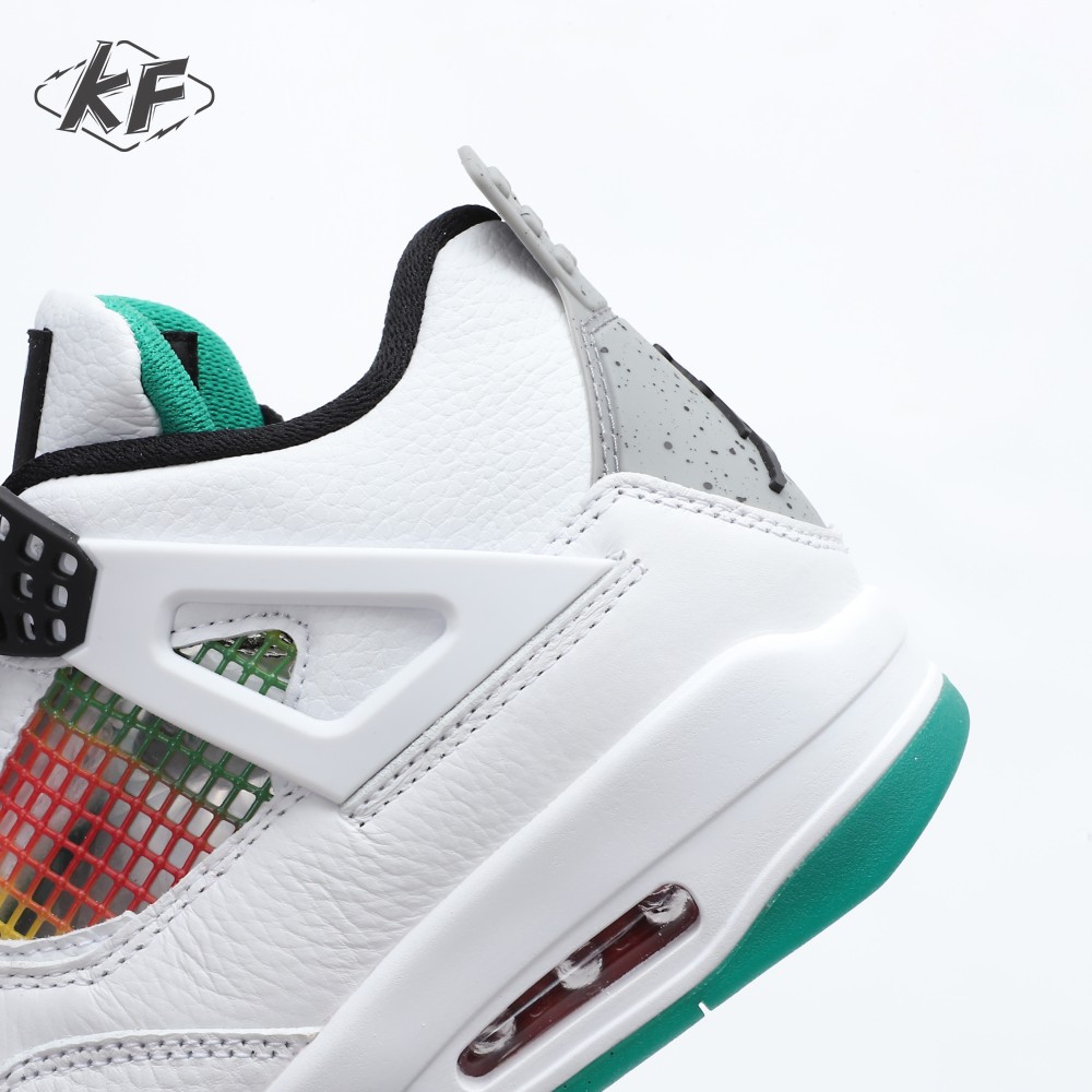 jordan 4 retro lucid green rasta